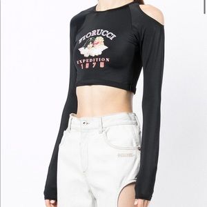 Snow angels cut away top